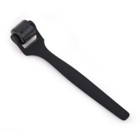 Matte 540 Microneedle Roller Feel Oil Rubber Oil Handle Matte (Option: Black-0.3mm)