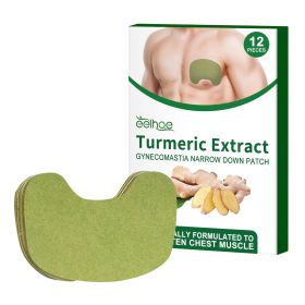 EELHOE Men's Chest Care Firming Chest Skin Anti-Sagging Men's Chest Care Patch (Option: 4PCS)
