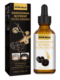 South Moon Black Ganoderma White To Black Hair Treatment Nourishing Hair Moisturizing Hair Repairing Massage Serum (Option: 3PCS)