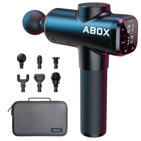 Massage Gun Deep Tissue Muscle Massage Gun For Athletes Handheld Electric Body Shoulder Neck Back Massager Gun For Pain Relief Portable Percussio (Option: Massage Gun Deep Tissue)