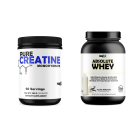 Creatine Bundle (Creatine: Pure Creatine, Protein: Absolute Whey Vanilla)
