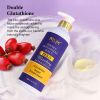 AILKE Double Glutathione Serum and Body Lotion, Whitening, Dark Spot Remover, Even Skin Tone, Anti Aging, Fine Lines & Wrinkles